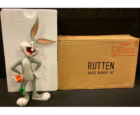 A Warner Brothers Looney Tunes model, Bugs Bunny, 48cm, dated 2000, boxed 