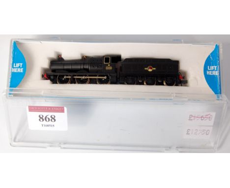 Peco N gauge NL-27 BR black 0-6-0 Collett goods engine and tender (NM-BNM)
