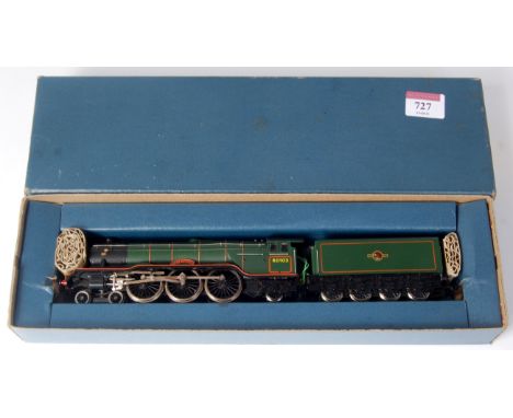 Liliput BR green Flying Scotsman engine and tender Triang type coupling fitted (G-BG)