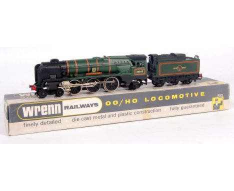 A Wrenn Railways W2236 BR green rebuilt west country class engine and tender 'Dorchester' (G-BG)