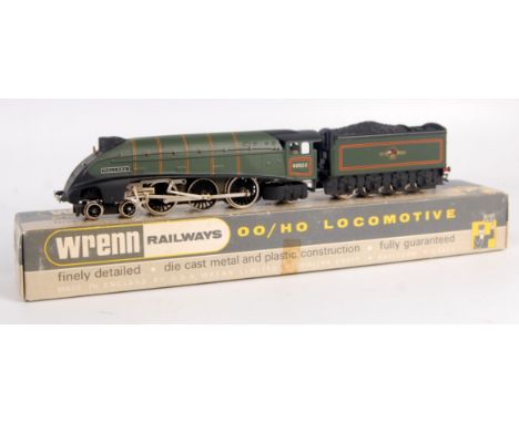 A Wrenn railways W2211 BR green 'Mallard' engine and tender (NM-BG)