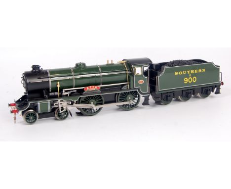 Ace green SR 4-4-0 electric ' Eton' loco no 900 with 'Southern E900' 6 wheel tender - test run only (NM-BG)