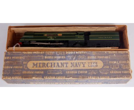 A Graham Farish Bullard Pacific Southern green no. 21C90 'Sir Eustace Missenden' in Golden Arrow Trim, some loss to nameplate
