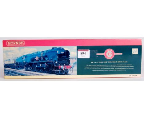A Hornby R2169 'Clan Line' engine and tender (G-BG)