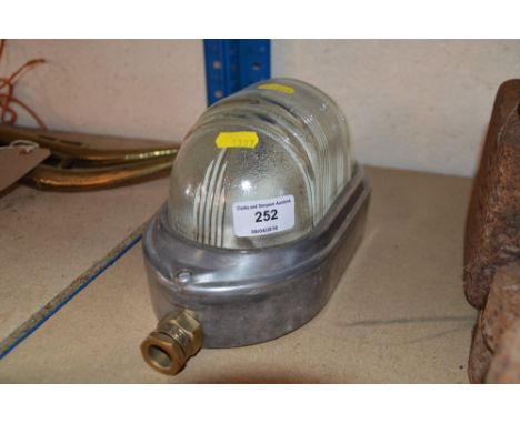 A bulk head light 
