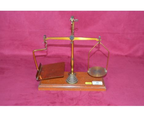 A set of GPO scales with weights, Degrave & Co., London
