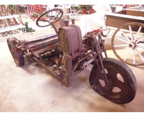 James 'Samson' Handyvan. Chassis No. 3985, engine No. H1997, type HV. The presence of the air cooled V-twin 1096cc engine dat