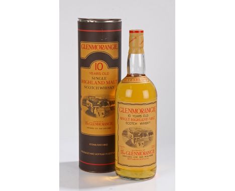 Glenmorangie 10 year old Single Highland Malt Scotch Whisky, 75cl, boxed