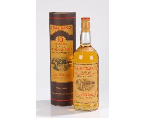 Glenmorangie 10 year old Single Highland Malt Scotch Whisky, 75cl, boxed