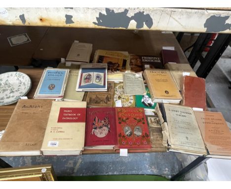 A COLLECTION OF VINTAGE BOOKS, RELATING TO MEDICINE AND HEALTH 