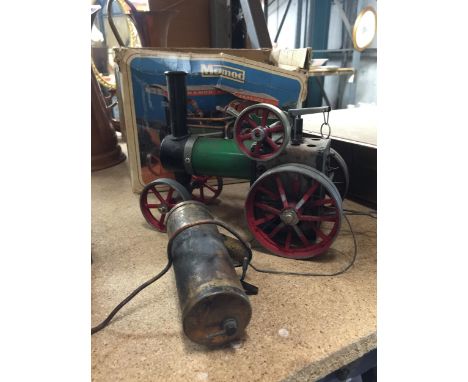 A VINTAGE MAMOD STEAM ENGINE 