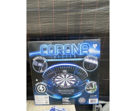 A CORONA VISION MAGNETIC LED DARTBOARD LIGHT 