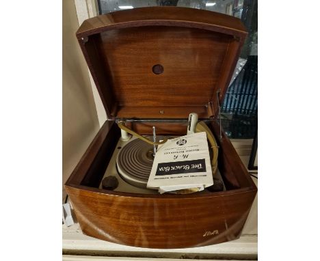 Vintage Pye 'The Black Box' Hi-Fi Stereo Record Player Turntable