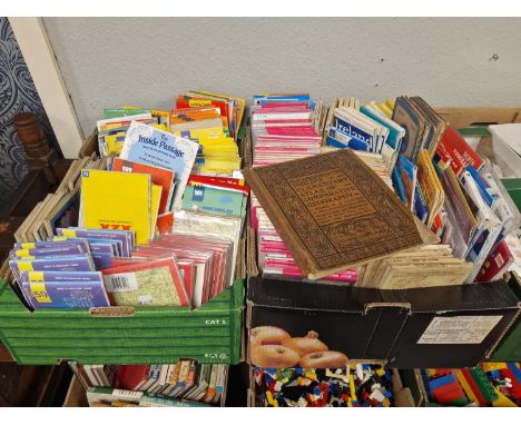 Two Boxes of Lots of Ordnance Survey Maps inc a number of older examples, One-Inch Series and Bartholomews etc