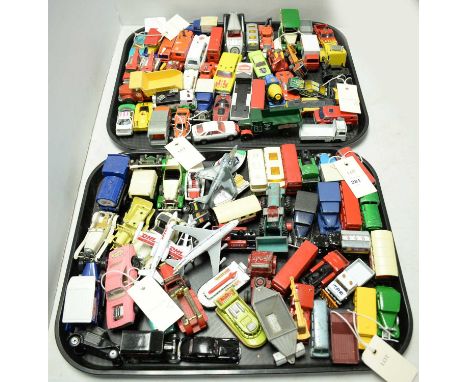 A selection of Matchbox, Lesney Matchbox and other die-cast model vehicles, including: two various Lesney Matchbox SuperFast 