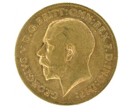 Two King George V, Half-Sovereigns, 1911 and 1912, Bare head l. R. St. George and dragon, London Mint, edge milled, gold, wei