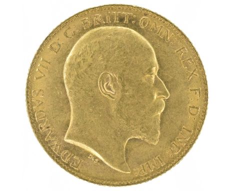 Two King Edward VII, Half-Sovereigns, 1903 and 1910, Bare head r. R. St. George and dragon, London Mint, edges milled, gold, 