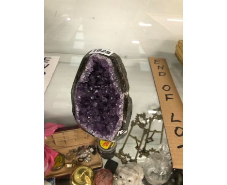 A AMETHYST GEODE.