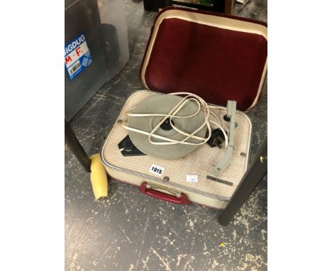 A RETRO RECORD PLAYER 