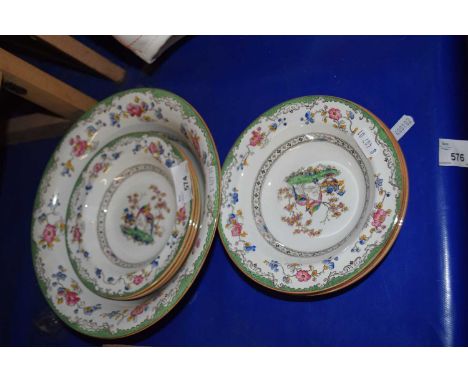 Copeland Spode Eden pattern dinner wares