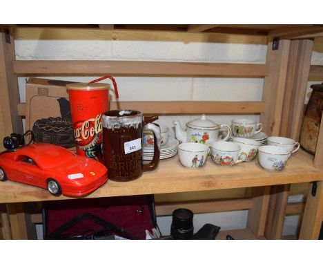 Mixed Lot: Fairy Story tea set, model Ferrari, cups etc