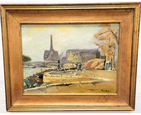 ATTRIBUTED TO PAUL LUCIEN MAZE (FRENCH 1887-1979)untitled, oil on board, signed and framed, image size 30.5 x 41cm, 43 x 53cm