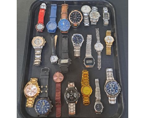 SELECTION OF LADIES AND GENTLEMEN'S WRISTWATCHESincluding Sekonda, Tissot, Casio, Michael Kors, Citizen Eco-Drive and Paul Va