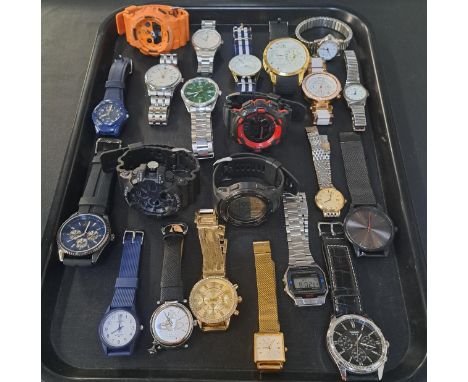 SELECTION OF LADIES AND GENTLEMEN'S WRISTWATCHESincluding G-Shock, Limit, Cluse, Michael Kors, Casio, Paragraph, Rotary, Vivi