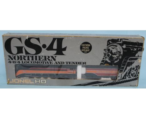 Lionel HO scale GS4 Southern Pacific daylight locomotive model with original box