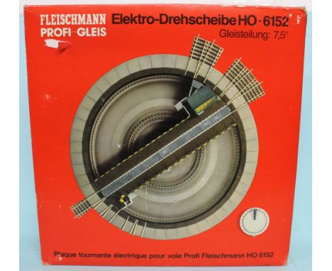 Fleischmann HO scale 6152 turntable with original box 