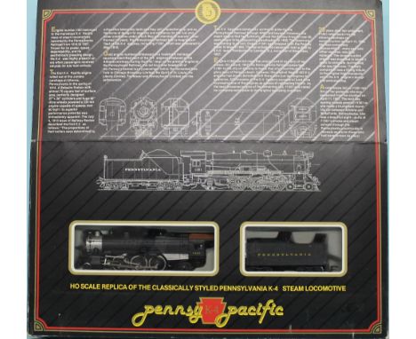 Bachmann Spectrum HO scale Pennsylvania Pacific 4-6-2 locomotive with original box  