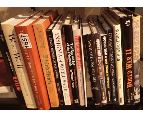 Shelf of WWII books