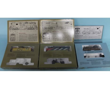 Proto 2000 Series HO scale SD9 and GP30 Great Northern locomotives