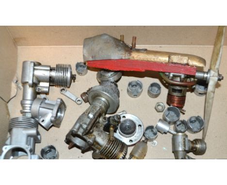 Engineering - Miniature model petrol engines, spares etc
