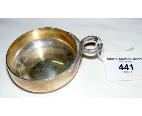 A silver wine taster - London 1965 - William Comyns & Sons - 2.8 troy ounces