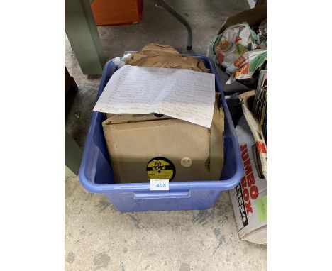 A BOX OF VINTAGE LP RECORDS, SEE PHOTO FOR LIST 