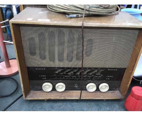 TWO VINTAGE RADIOS 
