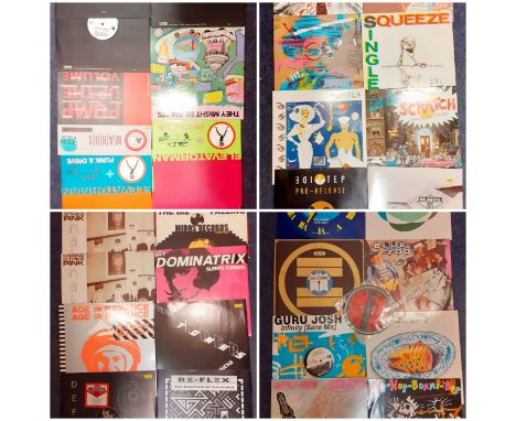 A quantity of 1980's and 1990's LP's and 12" records comprising the genres R&amp;B, New Wave, Hip Hop, Alternative Rock, to i