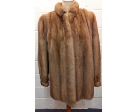 Vintage rabbit fur deals stole satin lining velvet bow BinM