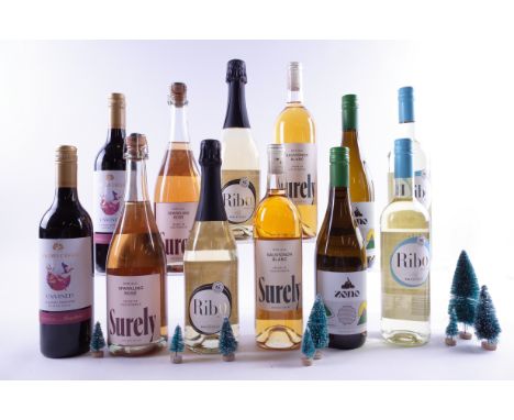 12 BOTTLES ALCOHOL-FREE SPARKLING AND STILL WINEPernod Ricard Winemakers 2 x Jacob's Creek Unvined Shiraz 2021; Surely Wines 