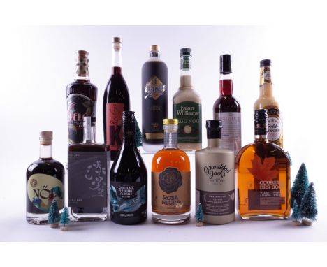12 BOTTLES MIXED LIQUEURSNõla Cold Brew Coffee (50cl); Pale Ink Sugar-free Coffee (50cl); Marks + Spencer Vegan Chocolate + C