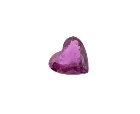 Loser Rubin von 0,70 ct guter Zustand, inkl. GCI Zertifikat. (LN01/22,12)| Loose ruby of 0.70 ct, good condition, incl. GCI c