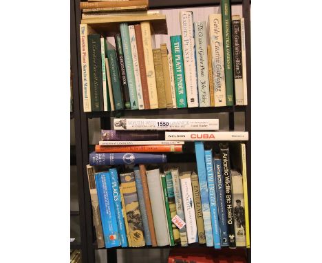 Shelf of topographical and Polar exploration books. P&amp;P Group 3 (£25+VAT for the first lot and £5+VAT for subsequent lots