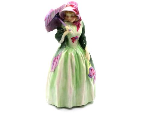 Royal Doulton figurine, Miss Demure HN 1463, H: 19 cm. P&P Group 2 (£18+VAT for the first lot and £3+VAT for subsequent lots)