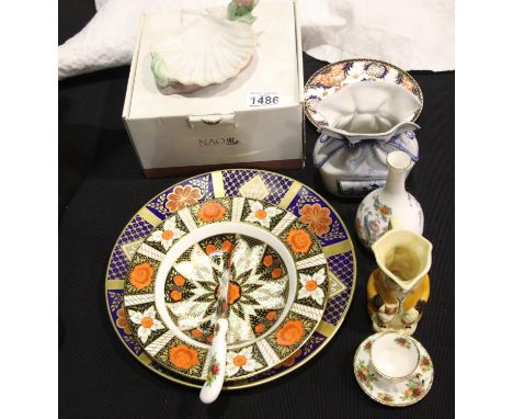Quantity of mixed ceramics including boxed Nao, Old Country Roses etc. P&amp;P Group 3 (£25+VAT for the first lot and £5+VAT 