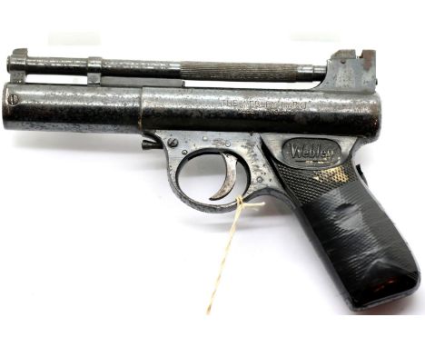 Webley and Scott .177 MK1 air pistol. P&P Group 1 (£14+VAT for the first lot and £1+VAT for subsequent lots)Condition Report: