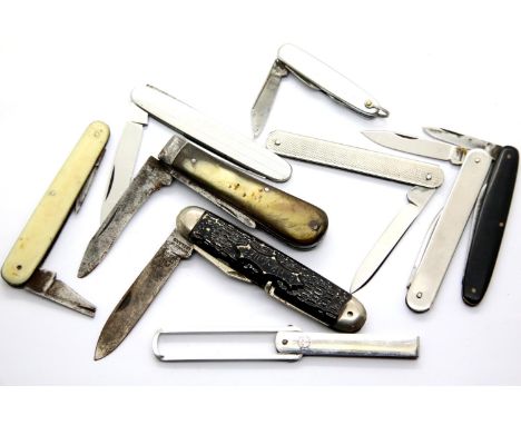 Quantity of mixed penknives. P&amp;P Group 1 (£14+VAT for the first lot and £1+VAT for subsequent lots) 
