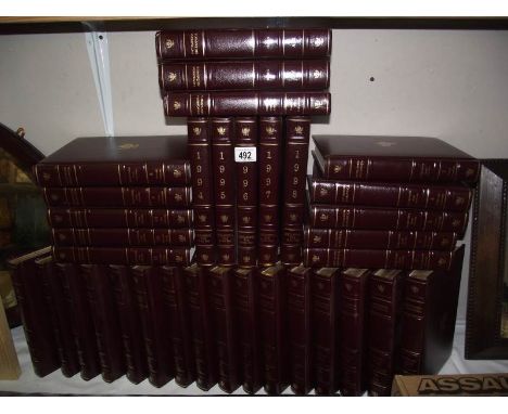 A collection of Encyclopedia Britannica missing vols 1,18