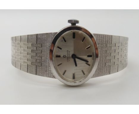 A ladies silver Junghans watch Condition Report: Not available for this lot