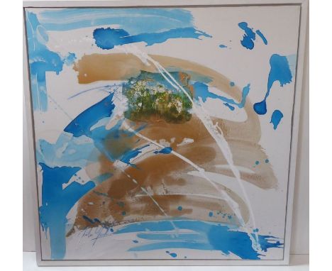 Melissa Mailer-Yates (British contemp.) - ‘The Four Seasons - Temple Guiting’. A series of four monumental signed canvases. A